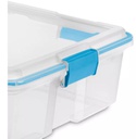 28228-GASKET BOX CLEAR 37qt STERILIT