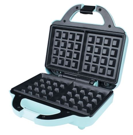 TS-239BL  COUTURE PURSE WAFFLE MAKER BL 6/C