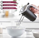 HM-48B 5-SPEED HAND MIXER - BLK  12/CS