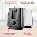TS-280S 2-SLICE TOASTER - BLK /SS  8/CS