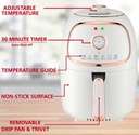 AF-202W - 2QT ELECTRIC AIR FRYER - W/CP