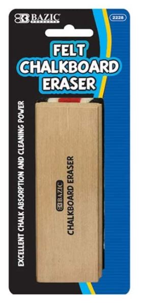 D-2228-BAZIC Felt Chalkboard Eraser