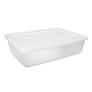 11024- STORAGE BOX,41QT CLEAR FLAT C-ID 19608006 STERILITE