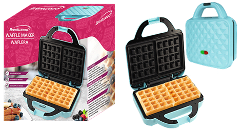 TS-239BL  COUTURE PURSE WAFFLE MAKER BL 6/C