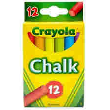 32094-CHALK,12ct CRAYOLA ASST/CLRS
