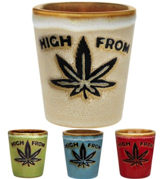 58402 - HIGH/FROM DRIP/CERAMIC SHOT 4AST