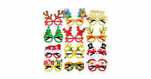 81254X-COSTUME ACCESSORIES, X'MAS GLA