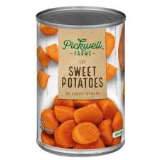 10170 CUT SWEET POTATOES 15 OZ 24/PK