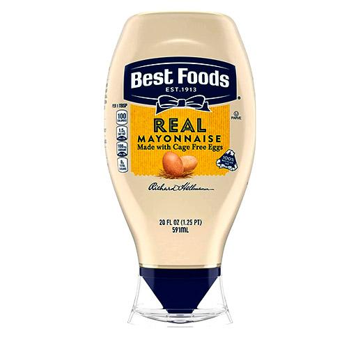 14658 HELLMANN MAYO SQZ 20 OZ 12/PK