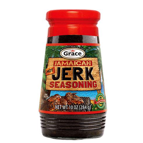 13119 GRACE JERK SEASONING HOT 10 OZ 24/PK