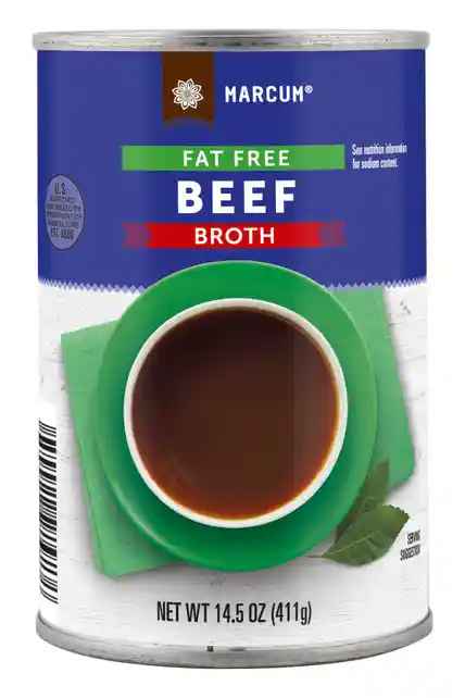 46572 BEEF BROTH FAT FREE 14.5 OZ 24/PK