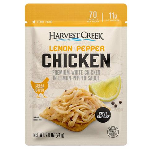 95281 HRVST CRK LEMON PEP CHKN PCH 2.6 OZ 12/PK