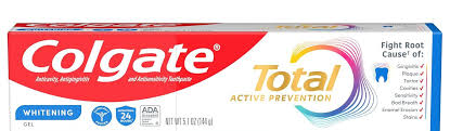 91542 COLGATE TTL WHITING PST GEL 3.3 OZ 24/PK