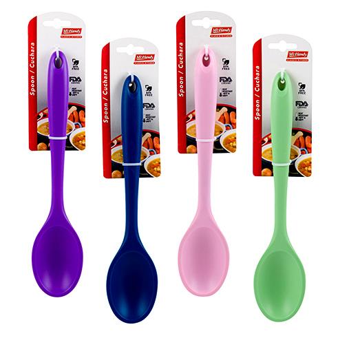 71774-SPOON,10.7"SILICONE MARBLE 4AS