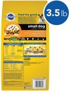 3.5LB BAG PEDIGREE SMALL DOG COMPLETE NUTRITION ADULT DRY DOG FOOD ROASTED CHICKEN,RICE & VEGETABLE FLAVOR
