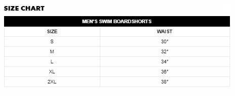 BG1910-3 M 4K3 DEEP OCEAN RELAXO EBOARD 19 SWIM SHORTS