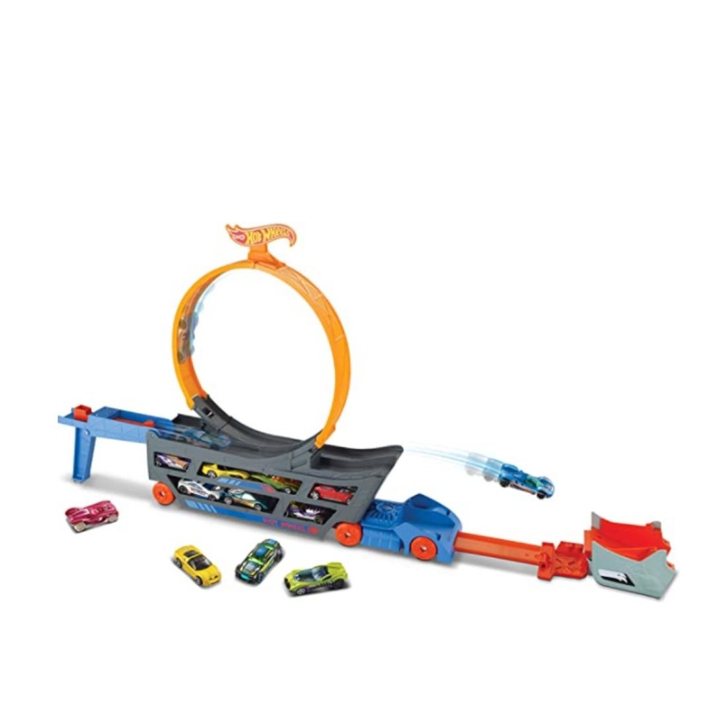 47610/GCK389564-Mattel DP Hot Wheels Stunt & Go Play Set Track