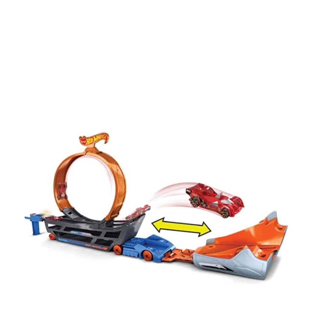47610/GCK389564-Mattel DP Hot Wheels Stunt & Go Play Set Track