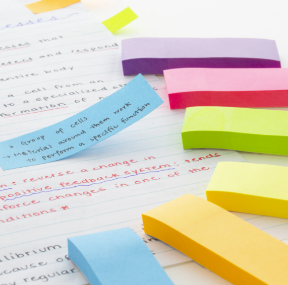 5142 BAZIC 80CT 1 X 3 NEON PAGE MARKERS 6PKS