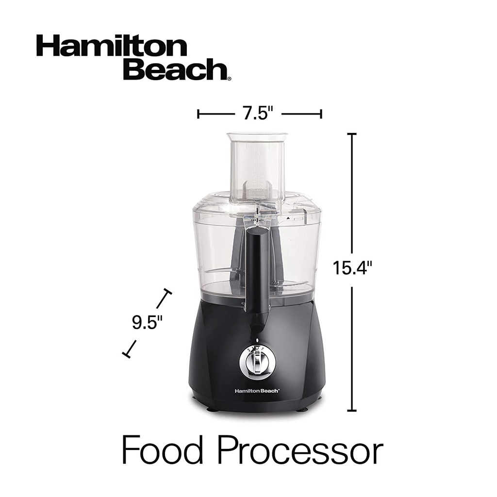 24645- Hamilton Beach- FOOD PROCESSOR 8-CUP 450W BLK