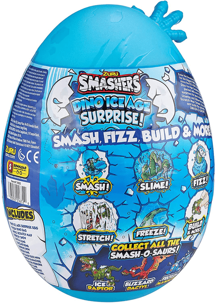 7455-Zuru Smasher Dino Ice Age Large Surprise Egg- Series 4 Bulk