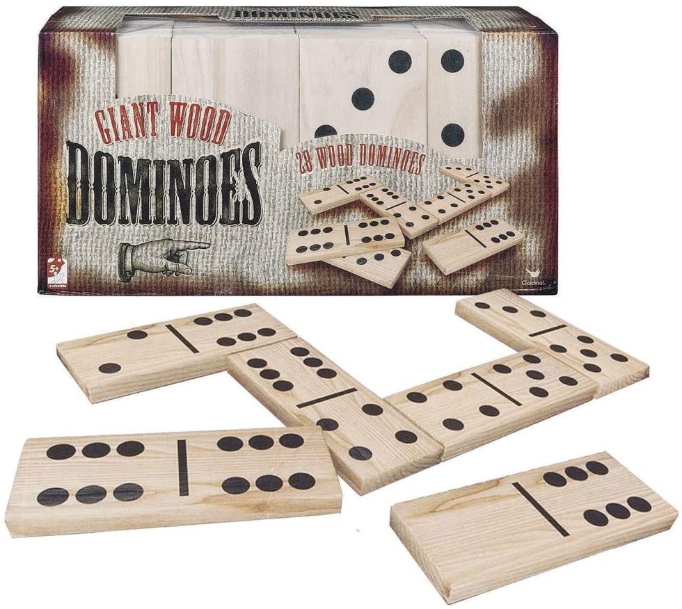 6037595 Giant 28 Pc Domino Game