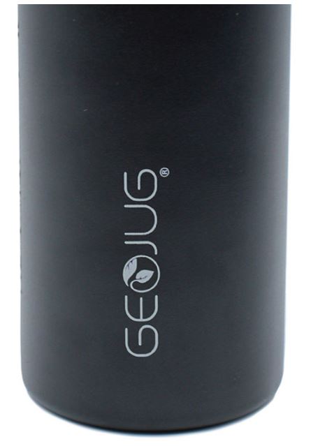 G-1024BK GEOJUG 24OZ STAINLESS STEEL VACUUM INSULATED WATER BOTTLE BLK 12/C