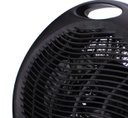 H-F301BK  1500W PORTABLE ELECTRIC SPACE HEATER AND FAN BLK 6/C