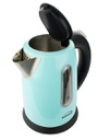 KT-1710BL  1QT ELECTRIC STAINLESS STEEL KETTLE BL/BLK 8/C