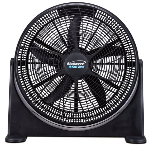F-20BKR  20" AIR CIRCULATOR FAN BLK 1/C
