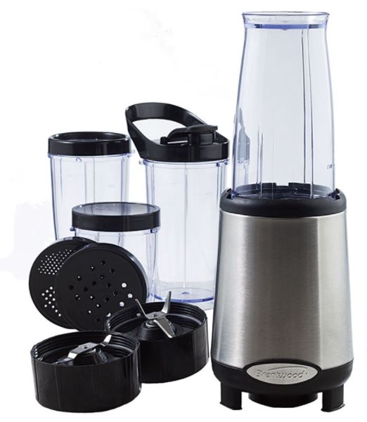 JB-199  MULTI PRO BLENDER 20PC SET SS/BLK 4/C