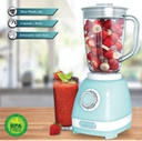 JB-330BL  2-SPEED RETRO BLENDER W/PLASTIC JAR BL 4/C