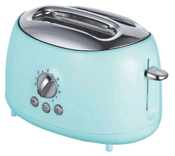 TS-270BL  2-SLICE RETRO TOASTER BL 6/C