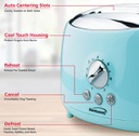 TS-270BL  2-SLICE RETRO TOASTER BL 6/C
