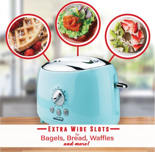 TS-270BL  2-SLICE RETRO TOASTER BL 6/C