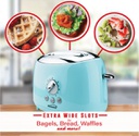 TS-270BL  2-SLICE RETRO TOASTER BL 6/C