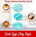 TS-1045BL  7-EGG COOKER/STEAMER BL 6/C