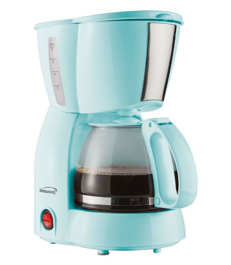 TS-213BL  4 CUP COFFEE MAKER BL 6/C
