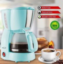 TS-213BL  4 CUP COFFEE MAKER BL 6/C
