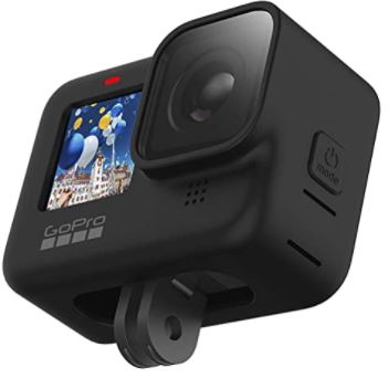 Sleeve + Lanyard, Black (HERO10 Black/HERO9 Black) - Official GoPro Accessory (ADSST-001)
