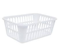 39496 - BASKET STORAGE WHITE STERILITE