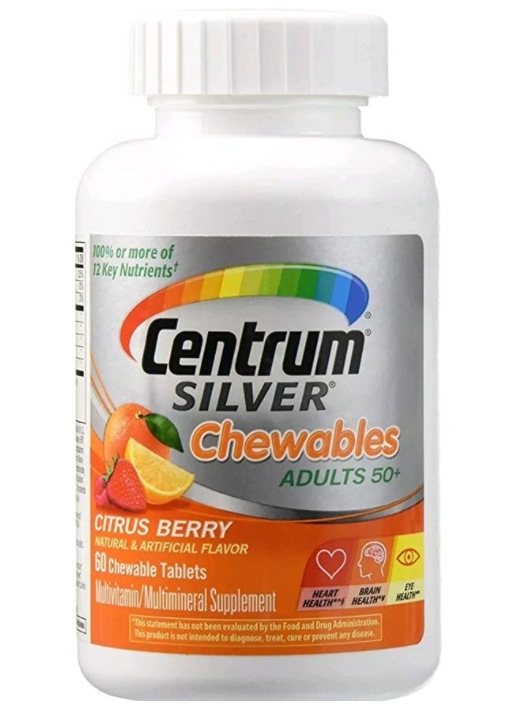 446119-CENTRUM SILVER  ADULTS 50+ CITRUS BERRY 60 CHEW