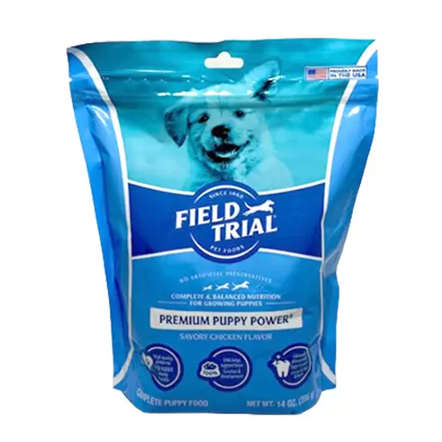 41287 - FIELD TRIAL 14OZ/15.5OZ PREM FORMULA PUPPY 17Z *1Y