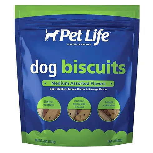 41237-DOG TREAT BONE MULTI FLAV14.5Z#PET LIFE1Y 4/C
