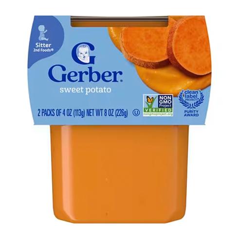 54224/7654 2ND FD VEG. SWEET POTATOES  8/2/4OZ