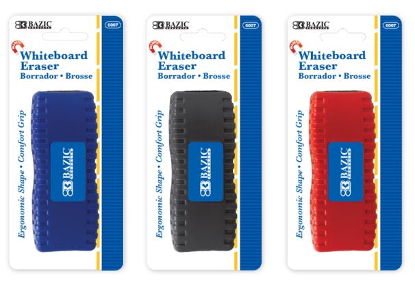 6007 BAZIC ERGONOMIC MAGNETIC WHITEBOARD ERASER 24/IC 144/C