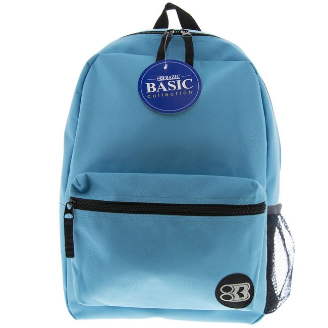 D-1035- BAZIC 16 Cyan Basic Basic Backpack