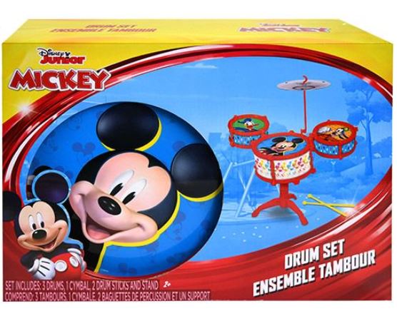31210MIC-Mickey Roadster Drum Music Set