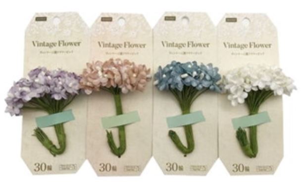 Flower Pick -Vintage Style - 30 pcs.-