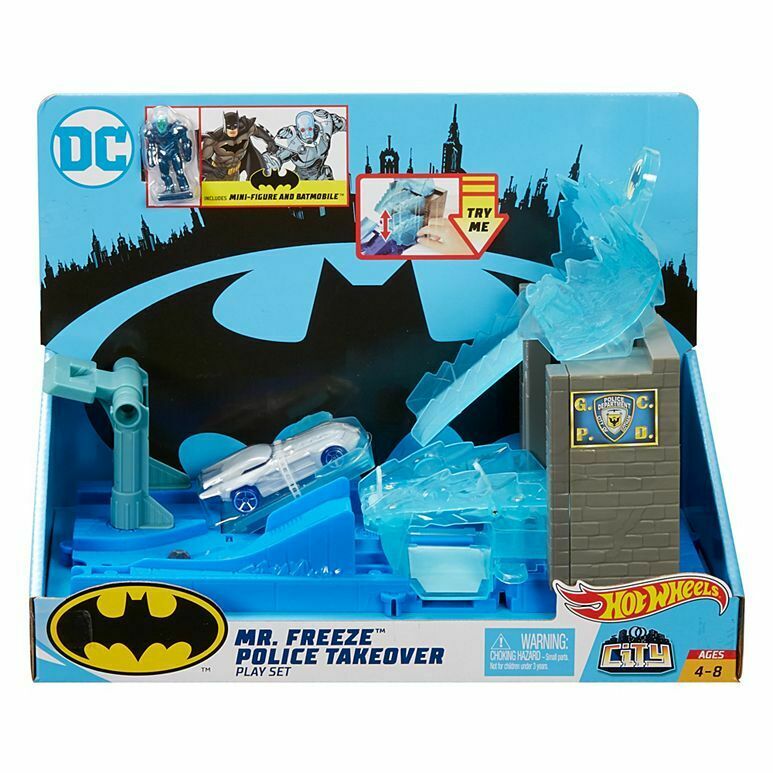 GBW53-Hot Wheels DC Mr. Freeze ps Vehicle